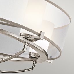 Elstead Lighting Saldana lampa wisząca 5x3 W klasyczny pewter KL-SALDANA5