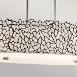 Elstead Lighting Silver Coral lampa wisząca 4x60 W KL-SILVER-CORAL-ISLE