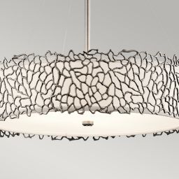 Elstead Lighting Silver Coral lampa wisząca 4x60 W KL-SILVER-CORAL-P-B