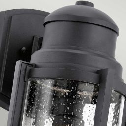 Elstead Lighting Suri kinkiet zewnętrzny 1x60 W czarny KL-SURI-L