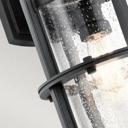 Elstead Lighting Suri kinkiet zewnętrzny 1x60 W czarny KL-SURI-L