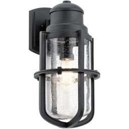 Elstead Lighting Suri kinkiet zewnętrzny 1x60 W czarny KL-SURI-L