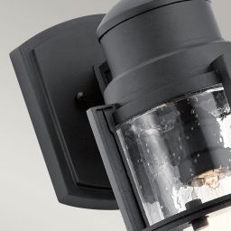 Elstead Lighting Suri kinkiet zewnętrzny 1x60 W czarny KL-SURI-M