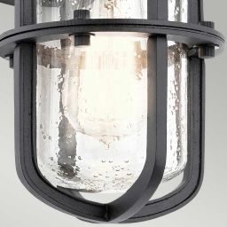 Elstead Lighting Suri kinkiet zewnętrzny 1x40 W czarny KL-SURI-S