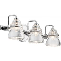 Elstead Lighting Talland kinkiet 3x3 W chrom KL-TALLAND3-PC-BATH