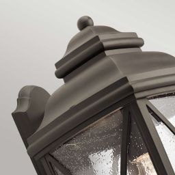 Elstead Lighting Tangier kinkiet zewnętrzny 1x60 W brązowy KL-TANGIER2-L