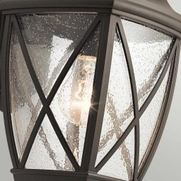 Elstead Lighting Tangier kinkiet zewnętrzny 1x60 W brązowy KL-TANGIER2-M