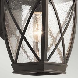 Elstead Lighting Tangier kinkiet zewnętrzny 1x60 W brązowy KL-TANGIER2-M