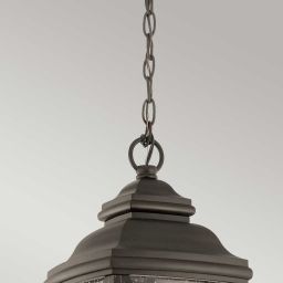 Elstead Lighting Tangier lampa wisząca zewnętrzna 1x60 W brązowa KL-TANGIER8-M