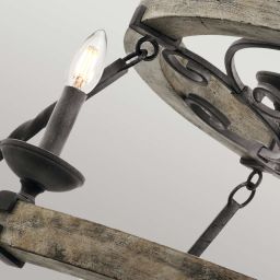 Elstead Lighting Taulbee lampa wisząca 15x60 W KL-TAULBEE15