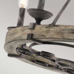 Elstead Lighting Taulbee lampa wisząca 6x60 W KL-TAULBEE6