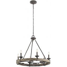 Elstead Lighting Taulbee lampa wisząca 6x60 W KL-TAULBEE6