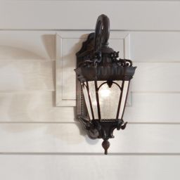 Elstead Lighting Tournai kinkiet zewnętrzny 2x60 W szary-brązowy KL-TOURNAI2-L