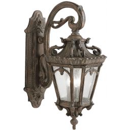 Elstead Lighting Tournai kinkiet zewnętrzny 3x60 W szary-brązowy KL-TOURNAI2-XL