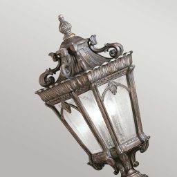 Elstead Lighting Tournai lampa stojąca zewnętrzna 2x60 W szara-brązowa KL-TOURNAI3-L