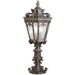 Elstead Lighting Tournai lampa stojąca zewnętrzna 2x60 W szara-brązowa KL-TOURNAI3-L