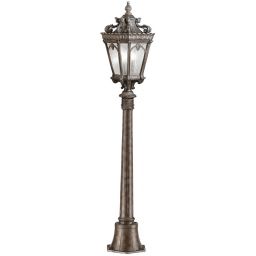 Elstead Lighting Tournai lampa stojąca zewnętrzna 1x60 W szara-brązowa KL-TOURNAI4-M
