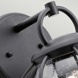 Elstead Lighting Vandalia kinkiet zewnętrzny 1x60 W czarny KL-VANDALIA2-S