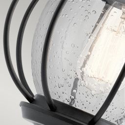 Elstead Lighting Vandalia kinkiet zewnętrzny 1x60 W czarny KL-VANDALIA2-S