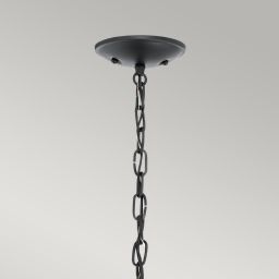 Elstead Lighting Vandalia lampa wisząca zewnętrzna 1x60 W czarna KL-VANDALIA8-M