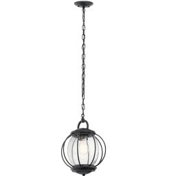 Elstead Lighting Vandalia lampa wisząca zewnętrzna 1x60 W czarna KL-VANDALIA8-M