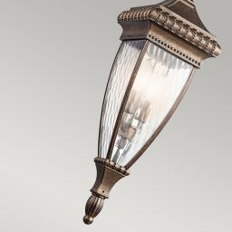 Elstead Lighting Venetian Rain lampa wisząca zewnętrzna 2x60 W brązowa KL-VENETIAN8-M