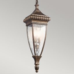 Elstead Lighting Venetian Rain lampa wisząca zewnętrzna 2x60 W brązowa KL-VENETIAN8-M