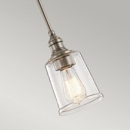 Elstead Lighting Waverly lampa wisząca 1x60 W cyna KL-WAVERLY-MP-CLP