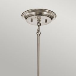 Elstead Lighting Waverly lampa wisząca 1x60 W cyna KL-WAVERLY-MP-CLP