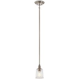 Elstead Lighting Waverly lampa wisząca 1x60 W cyna KL-WAVERLY-MP-CLP