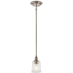 Elstead Lighting Waverly lampa wisząca 1x60 W cyna KL-WAVERLY-MP-CLP