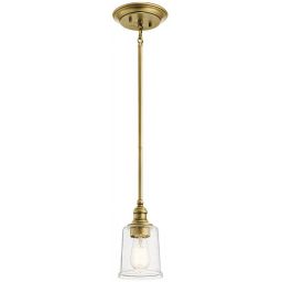 Elstead Lighting Waverly lampa wisząca 1x60 W mosiądz KL-WAVERLY-MP-NBR