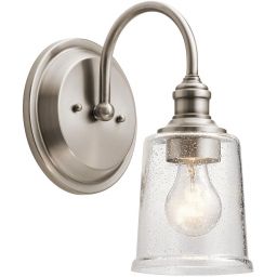 Elstead Lighting Waverly kinkiet 1x60 W cyna KL-WAVERLY1-CLP