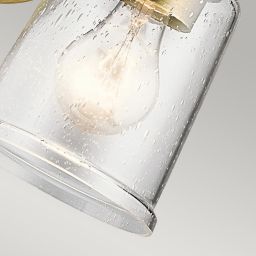 Elstead Lighting Waverly kinkiet 1x60 W mosiądz KL-WAVERLY1-NBR