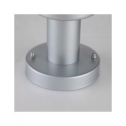 Elstead Lighting Klampenborg lampa stojąca zewnętrzna 1x60 W srebrna KLAMPENBORG-PED-SIL