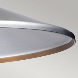 Elstead Lighting Klampenborg lampa wisząca 1x60 W srebrna KLAMPENBORG8