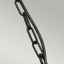 Elstead Lighting Klampenborg lampa wisząca 1x W czarna KLAMPENBORG8-BK