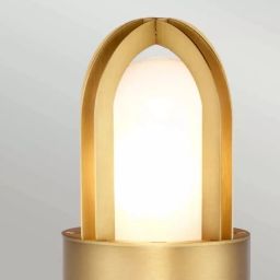 Elstead Lighting Paignton lampa stojąca zewnętrzna 1x40 W mosiądz PAIGNTON-B-BRASS