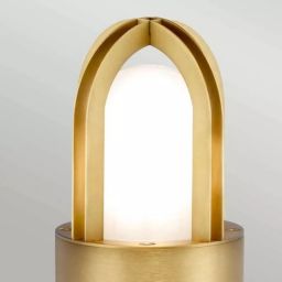 Elstead Lighting Paignton lampa stojąca zewnętrzna 1x40 W mosiądz PAIGNTON-MB-BRASS