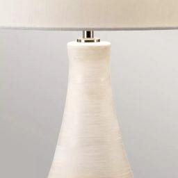 Elstead Lighting Pinner lampa stołowa 1x60 W kremowa PINNER-TL