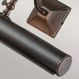 Elstead Lighting Picture Light kinkiet 2x40 W ciemnobrązowy PL1-20-DB