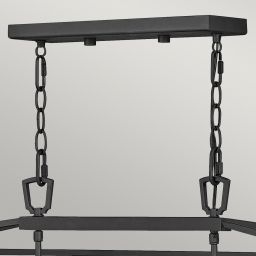 Quintiesse Alford Place lampa wisząca 6x40 W czarna QN-ALFORD-PLACE-6P-MB