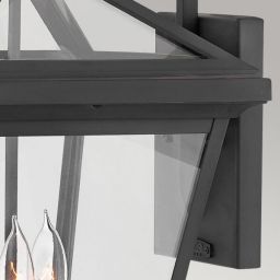 Quintiesse Alford Place kinkiet zewnętrzny 3x40 W czarny QN-ALFORD-PLACE2-L-MB