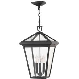 Quintiesse Alford Place lampa wisząca 3x40 W czarna QN-ALFORD-PLACE8-L-MB