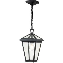 Quintiesse Alford Place lampa wisząca 1x60 W czarna QN-ALFORD-PLACE8-S-MB
