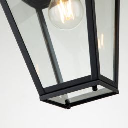 Quintiesse Alford Place lampa wisząca 1x60 W czarna QN-ALFORD-PLACE8-S-MB