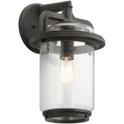 Quintiesse Andover kinkiet 1x60 W postarzany cynk QN-ANDOVER-S