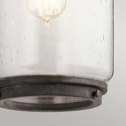 Quintiesse Andover kinkiet 1x60 W postarzany cynk QN-ANDOVER-S