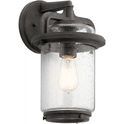 Quintiesse Andover kinkiet 1x60 W  postarzany cynk QN-ANDOVER-M