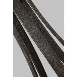 Quintiesse Angelo lampa wisząca 6x60 W ciemne żelazo/postarzane drewno dębowe QN-ANGELO6